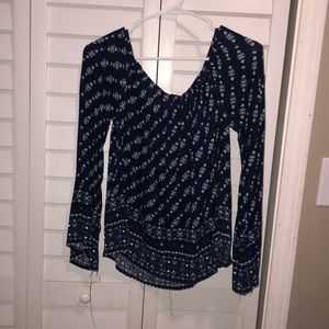 Off the shoulders top